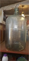 Large Glass Water Jug / Bottle ~5 gal approx 20"