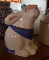 Bunny Rabbit Cookie Jar