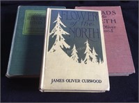 Three Early 1900s Books by James Oliver Curwood