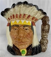 Large Royal Doulton "North American Indian" Mug