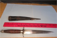 Dagger with Sheath  11.5"