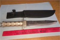 14" long Survival Knife with Sheath