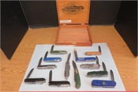 Lot of Pocket Knives Mercury Inox Italy, Sheffield