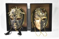 2 pcs Masquerade Face Masks