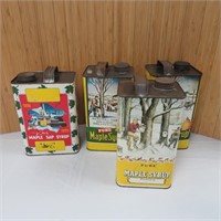 Maple Syrup Cans