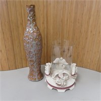 Angel Candle Holder & Vase