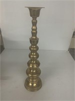 METAL CANDLE STAND ABOUT 18 INCHES TALL