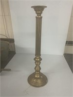 METAL CANDLE STAND ABOUT 24 INCHES TALL