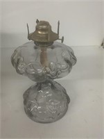 DECORATIVE OIL LAMP ABOUT 12 INCHES TALL