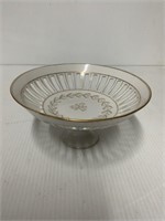 PEDESTAL CANDY DISH ABOUT 4 INCHES TALL