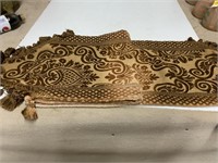 TABLE RUNNER ABOUT 5 FEET LONG ABOUT 15 INCHES