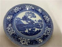 WEDGEWOOD "FALLOW DEER" PLATE ABOUT 6 INCHES