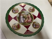 SERVING PLATER ABOUT 12 INCHES ACROSS