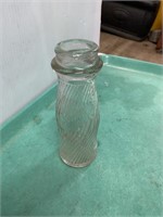 FRUIT BEVERAGE BOTTLE ABOUT 6 1/2 INCHES TALL