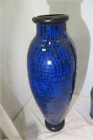 Cobalt Blue  Polivaz Ocean Mosaic 32" high