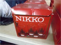 NIKKO CHRISTMAS GLASSES