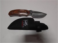 BUCK KNIFE AND SCABBARD