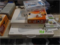 WII GAME SYSTEM AND GAMES