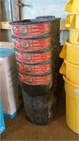 Rubbermaid roughneck  garbage cans 5