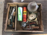 WOOD BOX AND MISC
