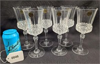 Vintage Cristal D'Arques Stemware Lot