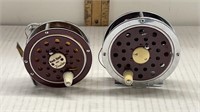 2 VINTAGE FLY FISHING REELS (MINT CONDITION)