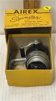 AIREX BACHE BROWN SPINSTER SPINNING REEL IN BOX