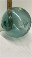 10 INCH VINTAGE GLASS FISHING FLOAT