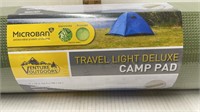 NEW TRAVEL LIGHT DELUXE OUTDOOR CAMP PAD 25X78IN