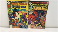 2-1977 SPIDERMAN MARVEL COMICS .30 CENT NO.11&62