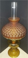 Amber Aladdin oil lamp