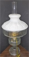 Clear base Aladdin oil lamp