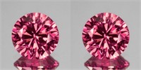 Natural Padparadsch Sapphire Pair {Flawless-VVS}