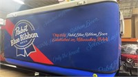 LARGE 33X15 USED COLEMAN COOLER WITH PABST WRAP