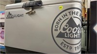 22IN COLEMAN COORS LIGHT  ALUMINUM COOLER