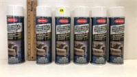 6 NEW 18 OZ CANS OF FOAMING RUG UPHOLSTRY CLEANER
