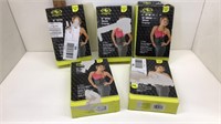 5 NEW 8IN WIDE WAIST TRAINER - FITS UP TO 46IN