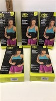 5 NEW 5-ZIPPER WAIST TRIMMER - FITS 25"-50" WAIST