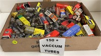 150 VINTAGE VACUUM TUBES - SOME W/ ORIG BOXES