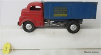 Structo Toyland Constr. Co. Dump Truck, Red/Blue