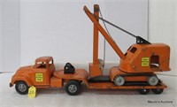 Tonka State Hi-Way Dept. Shovel/Hauler Truck,Orang