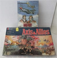 MB Axis & Allies Game, VCR Dog Fight by Spinnaker