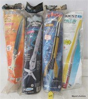 4 Level 1 & 2 Model Rocket Kits
