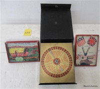 “V” for Victory & Covered Wagon Window Games, Plus
