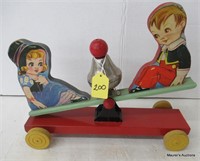 Gong Bell Mfg. Co. See-Saw Toy