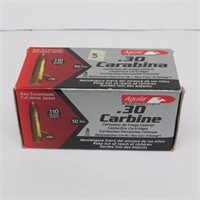 Ammo-Aguila 30 Carbine 50 Rounds Factory Loaded