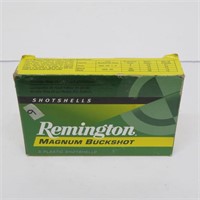 Ammo-Remington 12 GA 000 Buckshot Five Rounds