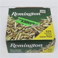 Ammo-Remington 22 LR Hollow Points - 525 Rounds