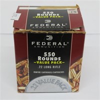 Ammo-Federal 22 LR High Velocity - 357 Rounds