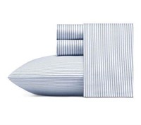 Poppy & Fritz Oxford Stripe Cotton Percale Sheet